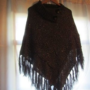 Grey  Sweater/Shrug/ Poncho/Pull over